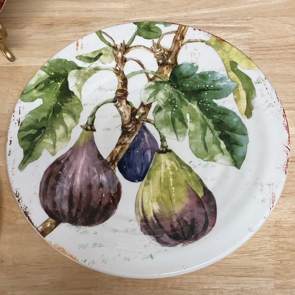 Pier 1 Imports Verona Ironstone Salad Plates Set of 4